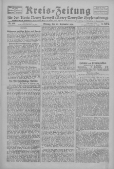 Kreis-Zeitung für d. Kreis Nowy-Tomysl: zugl. Nowy-Tomysler Hopfenzeitung 1926.09.20 Jg.51 Nr109