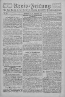Kreis-Zeitung für d. Kreis Nowy-Tomysl: zugl. Nowy-Tomysler Hopfenzeitung 1926.09.29 Jg.51 Nr113