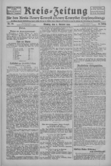 Kreis-Zeitung für d. Kreis Nowy-Tomysl: zugl. Nowy-Tomysler Hopfenzeitung 1926.10.11 Jg.51 Nr118