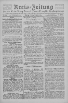 Kreis-Zeitung für d. Kreis Nowy-Tomysl: zugl. Nowy-Tomysler Hopfenzeitung 1926.10.18 Jg.51 Nr121