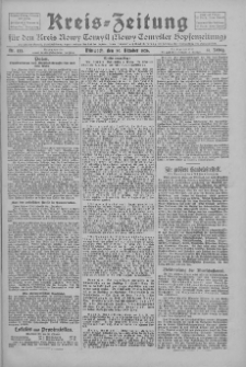 Kreis-Zeitung für d. Kreis Nowy-Tomysl: zugl. Nowy-Tomysler Hopfenzeitung 1926.10.20 Jg.51 Nr122