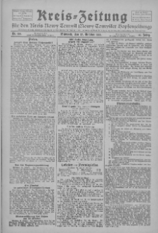 Kreis-Zeitung für d. Kreis Nowy-Tomysl: zugl. Nowy-Tomysler Hopfenzeitung 1926.10.27 Jg.51 Nr125