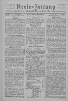 Kreis-Zeitung für d. Kreis Nowy-Tomysl: zugl. Nowy-Tomysler Hopfenzeitung 1926.10.29 Jg.51 Nr126