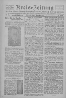 Kreis-Zeitung für d. Kreis Nowy-Tomysl: zugl. Nowy-Tomysler Hopfenzeitung 1926.11.03 Jg.51 Nr127