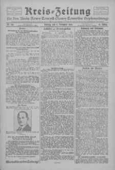 Kreis-Zeitung für d. Kreis Nowy-Tomysl: zugl. Nowy-Tomysler Hopfenzeitung 1926.11.05 Jg.51 Nr128