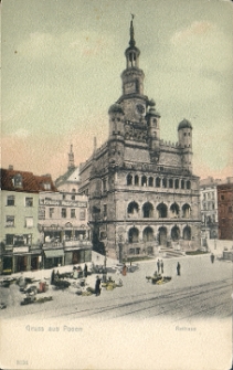 Gruss aus Posen. Rathaus.