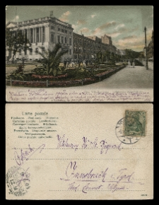 Poznań. Ulica Wilhelmowska. Biblioteka Raczyńskich.