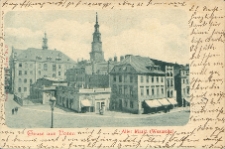 Gruss aus Posen. Alter Markt (Westseite).