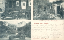 Gruss aus Posen. Conditorei Manske, Wilhelmplatz 14.