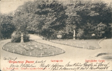 Gruss aus Posen. Zoologischer Garten. Gartenpartie.