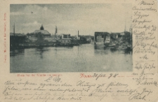 Posen von der Warthe aus gesehen.