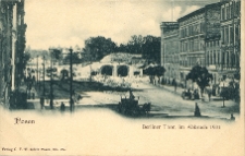 Posen. Berliner Thor, im Abbruch 1901.