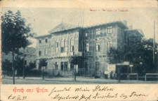 Gruss aus Posen. Hospiz u. Herberge zur Heimath.