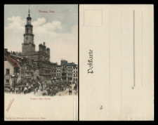 Posen, den… Rathaus (Alter Markt).