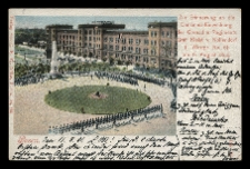 Posen. Zur Erinnerung an die Denkmals-Einweihung des Grenadier-Regiments Graf Kleist v. Nollendorf (I. Westpr. No. 6) am 6 August 1899.