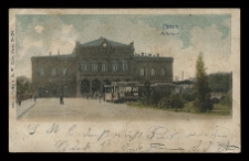 Posen. Bahnhof.