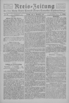 Kreis-Zeitung für d. Kreis Nowy-Tomysl: zugl. Nowy-Tomysler Hopfenzeitung 1926.11.12 Jg.51 Nr131