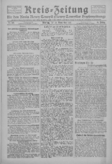Kreis-Zeitung für d. Kreis Nowy-Tomysl: zugl. Nowy-Tomysler Hopfenzeitung 1926.11.29 Jg.51 Nr137