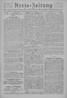 Kreis-Zeitung für d. Kreis Nowy-Tomysl: zugl. Nowy-Tomysler Hopfenzeitung 1926.12.01 Jg.51 Nr138