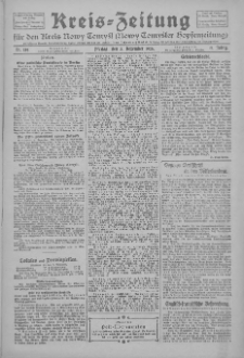 Kreis-Zeitung für d. Kreis Nowy-Tomysl: zugl. Nowy-Tomysler Hopfenzeitung 1926.12.03 Jg.51 Nr139