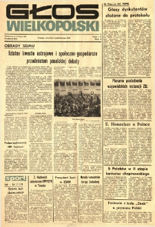 Głos Wielkopolski. 1980.10.09 R.36 nr218 Wyd.A