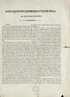 Towarzystwo Demokratyczne Pols. do Obywateli Żolnierzy