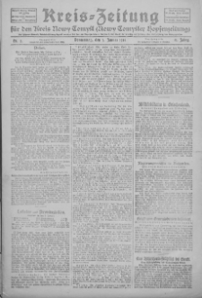 Kreis-Zeitung für d. Kreis Nowy-Tomysl: zugl. Nowy-Tomysler Hopfenzeitung 1927.01.05 Jg.52 Nr2