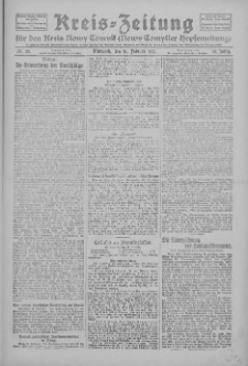 Kreis-Zeitung für d. Kreis Nowy-Tomysl: zugl. Nowy-Tomysler Hopfenzeitung 1927.02.23 Jg.52 Nr22