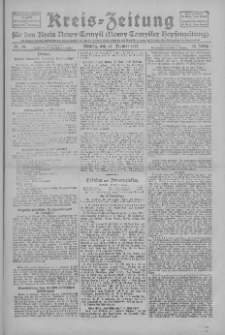 Kreis-Zeitung für d. Kreis Nowy-Tomysl: zugl. Nowy-Tomysler Hopfenzeitung 1927.02.28 Jg.52 Nr24