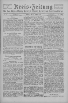 Kreis-Zeitung für d. Kreis Nowy-Tomysl: zugl. Nowy-Tomysler Hopfenzeitung 1927.03.18 Jg.52 Nr32