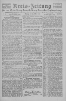 Kreis-Zeitung für d. Kreis Nowy-Tomysl: zugl. Nowy-Tomysler Hopfenzeitung 1927.03.28 Jg.52 Nr36