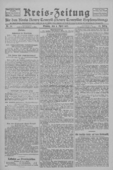 Kreis-Zeitung für d. Kreis Nowy-Tomysl: zugl. Nowy-Tomysler Hopfenzeitung 1927.04.04 Jg.52 Nr39