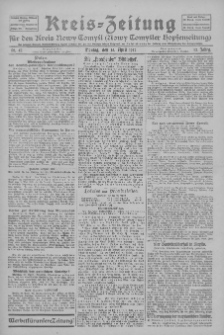 Kreis-Zeitung für d. Kreis Nowy-Tomysl: zugl. Nowy-Tomysler Hopfenzeitung 1927.04.25 Jg.52 Nr47