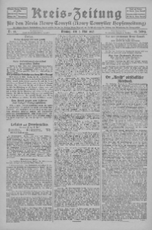 Kreis-Zeitung für d. Kreis Nowy-Tomysl: zugl. Nowy-Tomysler Hopfenzeitung 1927.05.09 Jg.52 Nr53