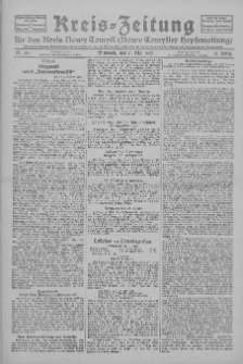 Kreis-Zeitung für d. Kreis Nowy-Tomysl: zugl. Nowy-Tomysler Hopfenzeitung 1927.05.11 Jg.52 Nr54