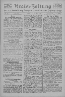 Kreis-Zeitung für d. Kreis Nowy-Tomysl: zugl. Nowy-Tomysler Hopfenzeitung 1927.05.20 Jg.52 Nr58