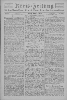 Kreis-Zeitung für d. Kreis Nowy-Tomysl: zugl. Nowy-Tomysler Hopfenzeitung 1927.05.27 Jg.52 Nr61