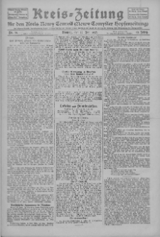 Kreis-Zeitung für d. Kreis Nowy-Tomysl: zugl. Nowy-Tomysler Hopfenzeitung 1927.06.20 Jg.52 Nr70