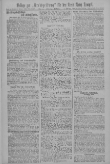 Beilage zur der Kreis-Zeitung für d. Kreis Nowy-Tomysl 1927.07.01 Jg.52 Nr74