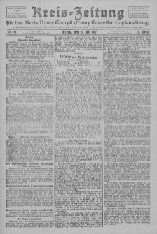 Kreis-Zeitung für d. Kreis Nowy-Tomysl: zugl. Nowy-Tomysler Hopfenzeitung 1927.07.25 Jg.52 Nr84