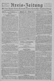 Kreis-Zeitung für d. Kreis Nowy-Tomysl: zugl. Nowy-Tomysler Hopfenzeitung 1927.10.05 Jg.52 Nr114