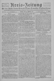 Kreis-Zeitung für d. Kreis Nowy-Tomysl: zugl. Nowy-Tomysler Hopfenzeitung 1927.10.21 Jg.52 Nr121