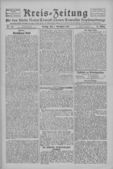 Kreis-Zeitung für d. Kreis Nowy-Tomysl: zugl. Nowy-Tomysler Hopfenzeitung 1927.11.04 Jg.52 Nr126