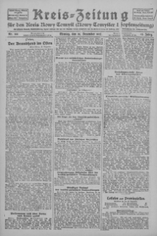 Kreis-Zeitung für d. Kreis Nowy-Tomysl: zugl. Nowy-Tomysler Hopfenzeitung 1927.12.19 Jg.52 Nr144