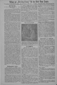 Beilage zur der Kreis-Zeitung für d. Kreis Nowy-Tomysl 1927.12.23 Jg.52 Nr146