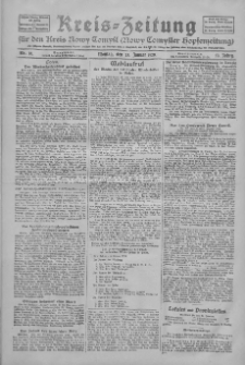 Kreis-Zeitung für d. Kreis Nowy-Tomysl: zugl. Nowy-Tomysler Hopfenzeitung 1928.01.23 Jg.53 Nr10
