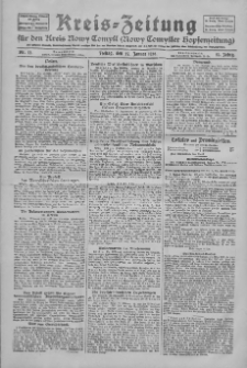 Kreis-Zeitung für d. Kreis Nowy-Tomysl: zugl. Nowy-Tomysler Hopfenzeitung 1928.01.27 Jg.53 Nr12