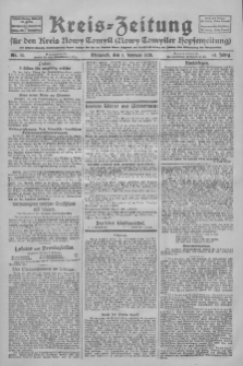 Kreis-Zeitung für d. Kreis Nowy-Tomysl: zugl. Nowy-Tomysler Hopfenzeitung 1928.02.01 Jg.53 Nr14