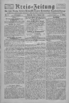 Kreis-Zeitung für d. Kreis Nowy-Tomysl: zugl. Nowy-Tomysler Hopfenzeitung 1928.02.08 Jg.53 Nr17