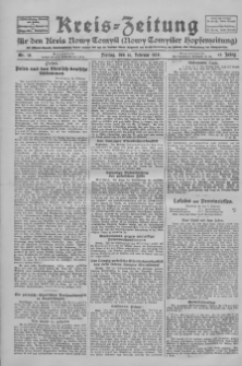Kreis-Zeitung für d. Kreis Nowy-Tomysl: zugl. Nowy-Tomysler Hopfenzeitung 1928.02.10 Jg.53 Nr18